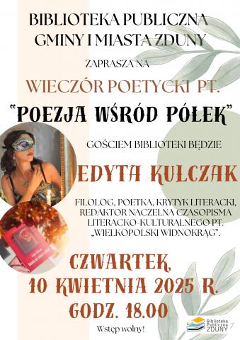 Poezja wśród półek już w czwartek!
