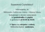 Szanowni Czytelnicy, Użytkownicy i Przyjaciele!
