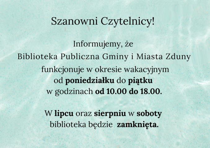 Szanowni Czytelnicy, Użytkownicy i Przyjaciele!